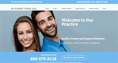 Desktop Screenshot of californiaimplantdentist.com
